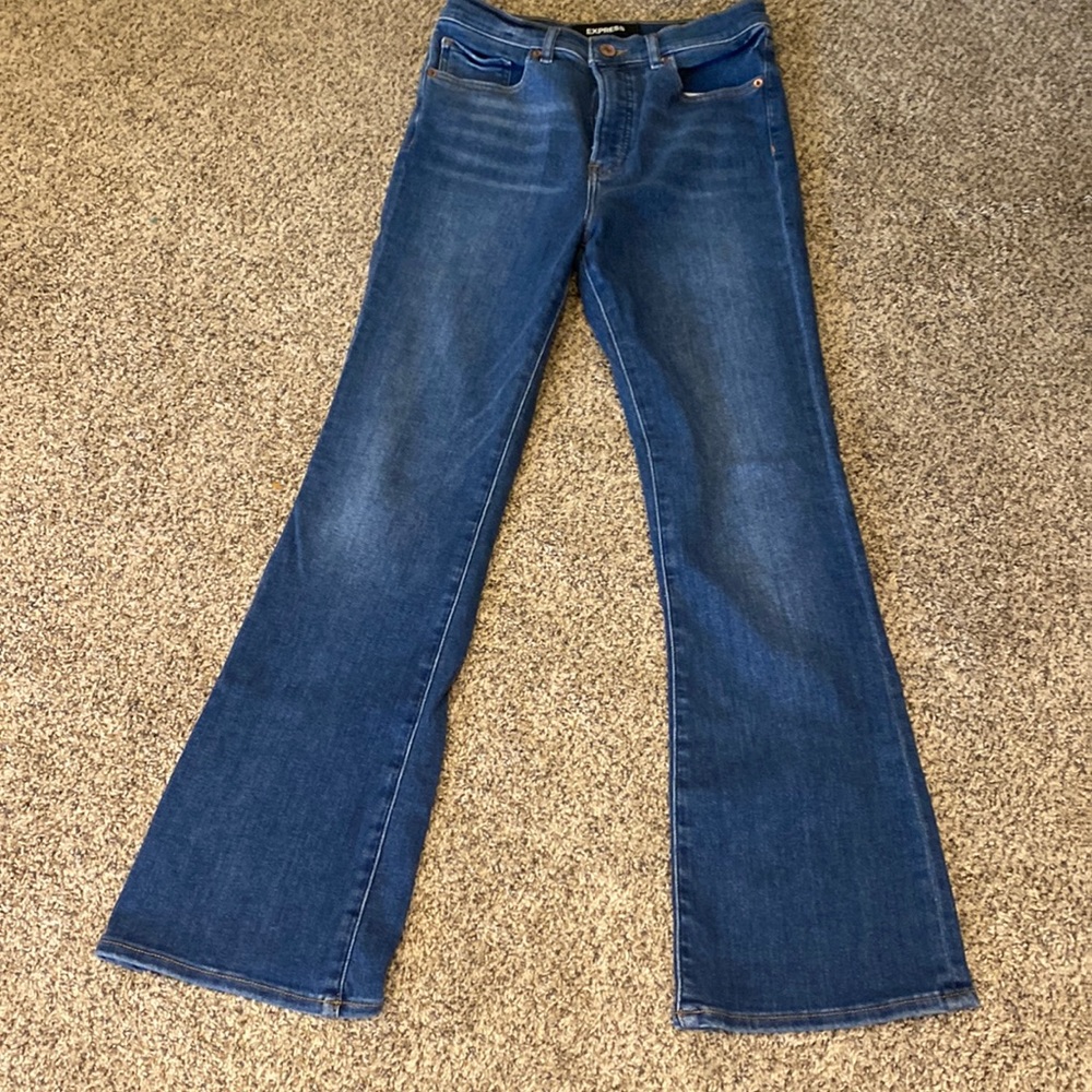 Express Boot Cut Jeans 8 short